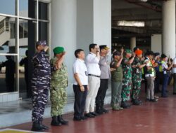 Dankodaeral I Sambut Kedatangan Presiden RI Prabowo Subianto di Bandara Kualanamu