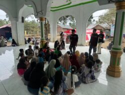 Tim Trauma Healing TNI AL Membalut Luka Psikologis Anak-Anak Terdampak Bencana di Bireuen
