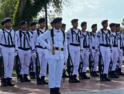 Pangkalan TNI AL Dabo Singkep Gelar Upacara Peringatan HUT Armada RI 2025