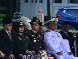 Komandan Lanal Bandung Hadiri Upacara Peringatan Hari Bela Negara Ke-77 Tahun 2025 Tingkat Kota Bandung