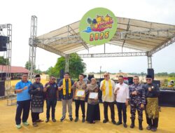 Danlanal Bintan Ikut Meriahkan Pesta Gonggong di Gurun Pasir Telaga Biru