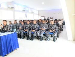 Komandan Lanal Sabang Ikuti Video Conference Pengarahan Panglima Koarmada RI