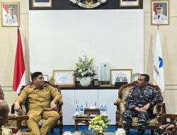Danlanal Bintan Jalankan Courtesy Call Ke Bupati Bintan Untuk Pererat Sinergi Pemerintahan