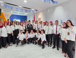 Kebersamaan Insan BRILiaN BRI Kebon Jeruk dalam Momentum Upacara Bela Negara