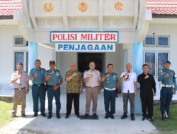 Perkuat Sinergitas Pengamanan Hayati dan Penegakan Hukum Laut, Lanal Nias Terima Audiensi Badan Karantina Indonesia
