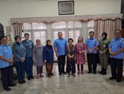 Ketua Umum PPAL Pusat Kunjungan ke Kediaman Ibu Romly selaku Ketua Himpunan Warakawuri