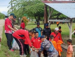 Sinergi Untuk Pesisir Bersih, Posal Enggano dan Forkopincam Bergerak Bersama