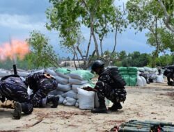 TNI AL GELAR LATIHAN ANTI AKSES DAN ANTI AMFIBI, SEKALIGUS PAMERKAN TANGKAPAN TIMAH DAN LOGAM TANAH JARANG SENILAI RP 173,6 MILYAR