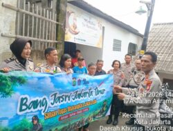 Wakapolsek Pasar Rebo Membersihkan Mesjid Nurul Falah “Bang Jasri Jakarta Timur Satuan Tugas Bhayangkara Jakarta Asri”