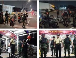 Polsek Pulo Gadung dan Koramil 04/Pulogadung Patroli Sahur Antisipasi Tawuran dan Jaga Kamtibmas