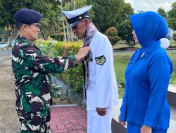 Lanal Dabo Singkep Gelar Upacara Purna Tugas Prajurit, Wujud Penghormatan Atas Dedikasi dan Pengabdian