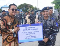 Menjelang Hari Raya Idul Fitri 1447 H, Lanal Bintan Bagikan Paket Lebaran Secara Serentak