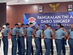Lanal Dabo Singkep Gelar Halal Bihalal Bersama Seluruh Personel Dalam Suasana Penuh Kekeluargaan