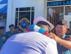 Komandan Lanal Sabang Pimpin Upacara Purna Tugas Prajurit