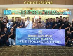 Bangkitkan Semangat Kepahlawanan, Danlanal Bintan Ajak Prajurit Nobar Film The Hostage’s Hero