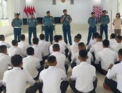 Penandatanganan Pakta Integritas Penerimaan Caba dan Cata PK TNI AL Gelombang II TA 2026 Sub Panda Bengkulu