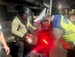 Cegah Tawuran dan Begal, Polsek Bekasi Barat Intensifkan Patroli dan Razia Selektif