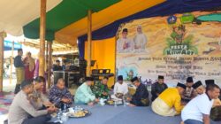 Dukung Kegiatan Masyarakat, PjS. Danposbinter Lobam Hadiri Pesta Ketupat Desa Busung 2026