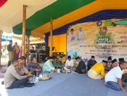 Dukung Kegiatan Masyarakat, PjS. Danposbinter Lobam Hadiri Pesta Ketupat Desa Busung 2026