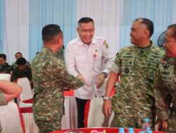 Danlanal Bintan Mewakili Dankodaeral IV Hadiri Peresmian Operasional 1.061 KDKMP Secara Online Oleh Presiden RI