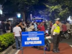 Patroli Malam Polsek Menteng Untuk Mengantisipasi Tawuran dan Begal Di Wilayah Hukum Menteng